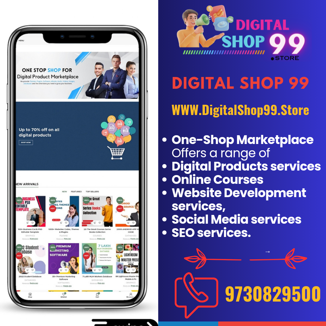 Digital Shop 99 Store Development